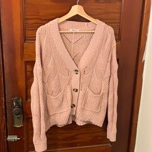 Pink Madewell Cardigan